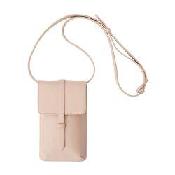 Léonore leather smartphone bag by INES DE LA FRESSANGE