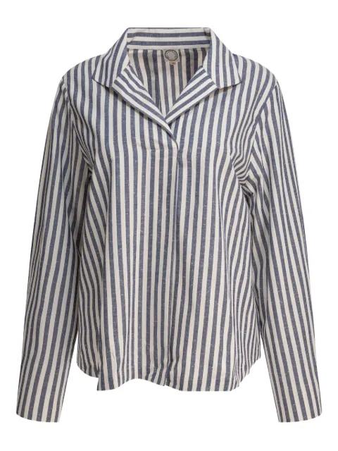 striped-pattern cotton shirt by INES DE LA FRESSANGE