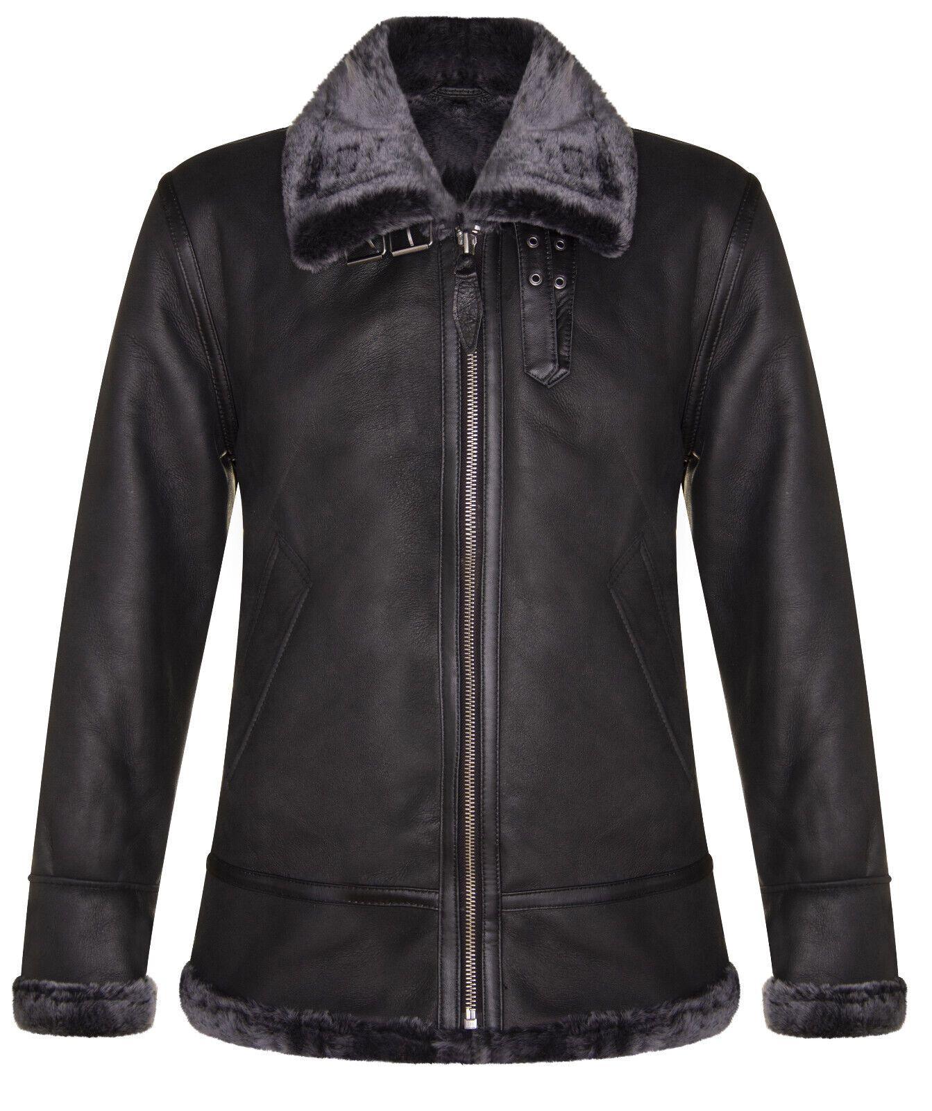 B3 Aviator Flying Sheepskin Jacket-Alhambra by INFINITY LEATHER