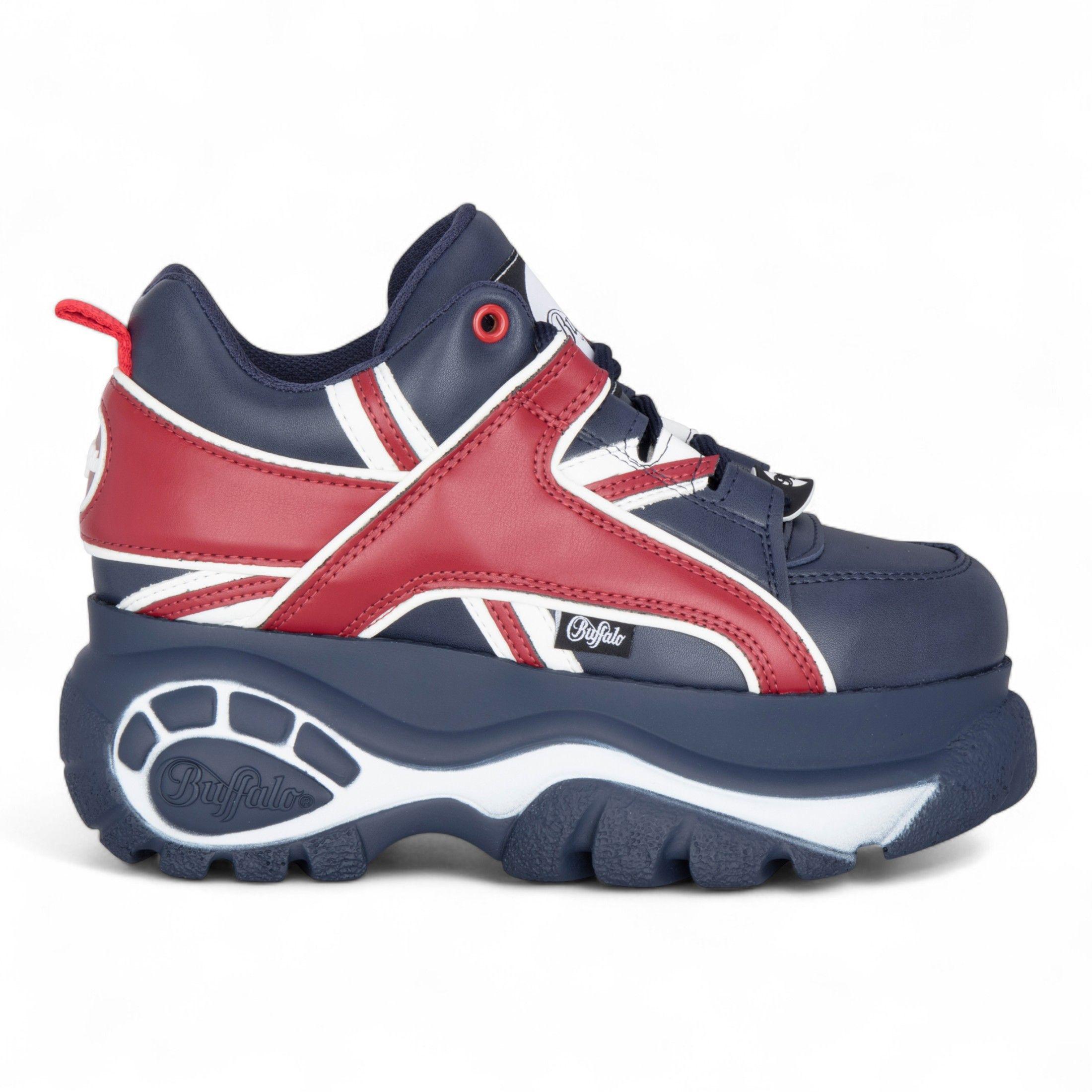 Buffalo Chunky Platform Fashion Trainers - 1339-14 by INFINITY LEATHER