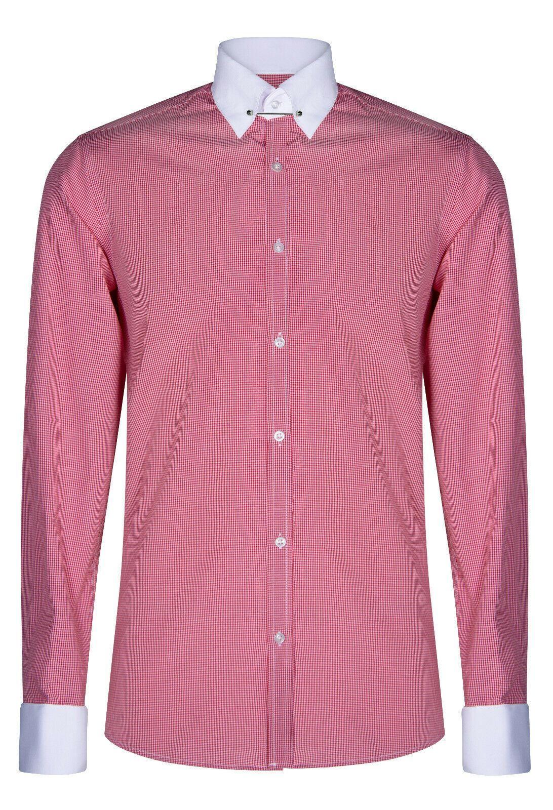Club Collar Shirt 1920s Peaky Blinders With Bar Poplin Pin Smart Casual by INFINITY LEATHER