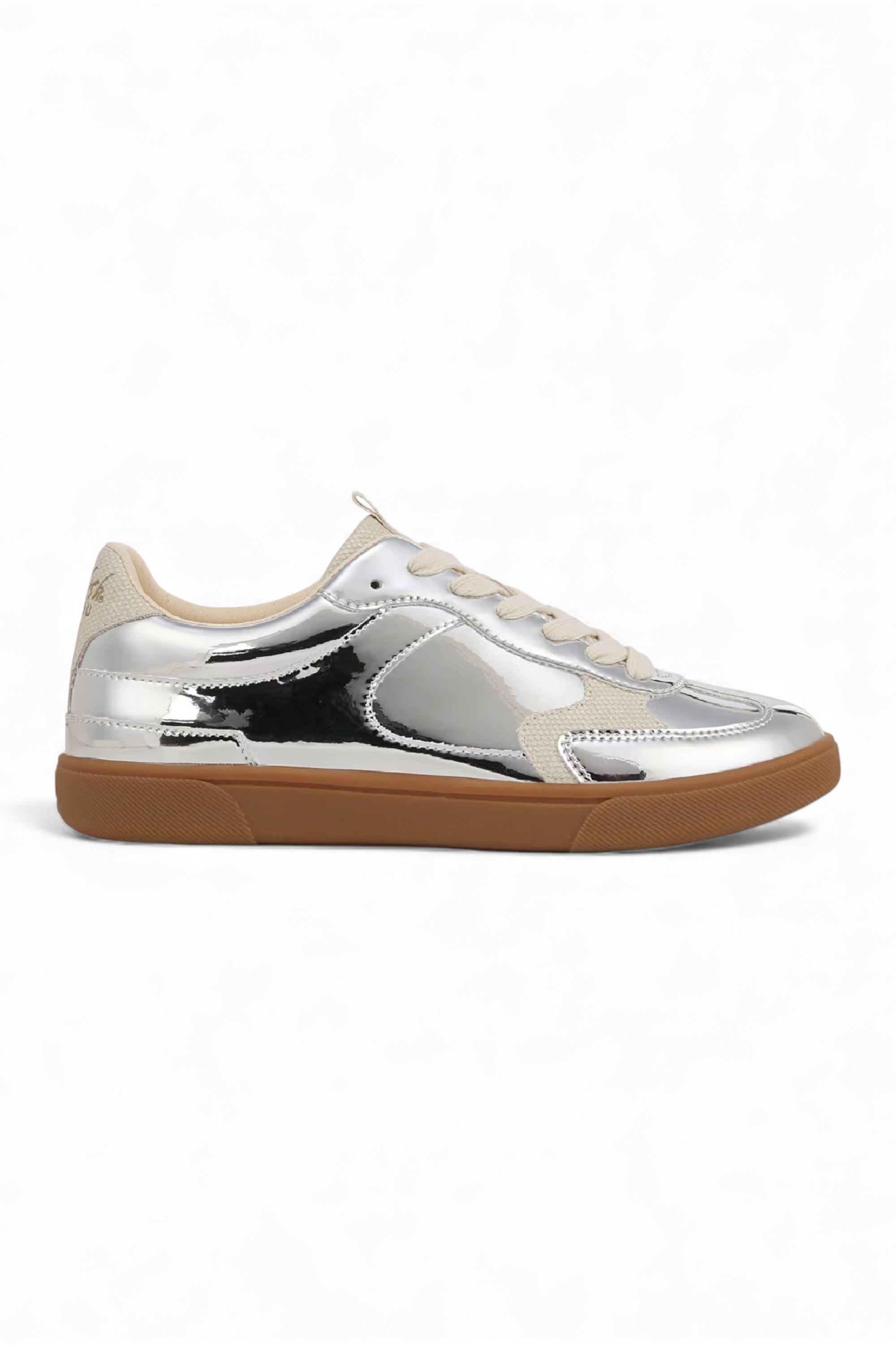 Fashion Lace-Up Sneaker Trainers Shoes - Blowfish Tastic by INFINITY LEATHER