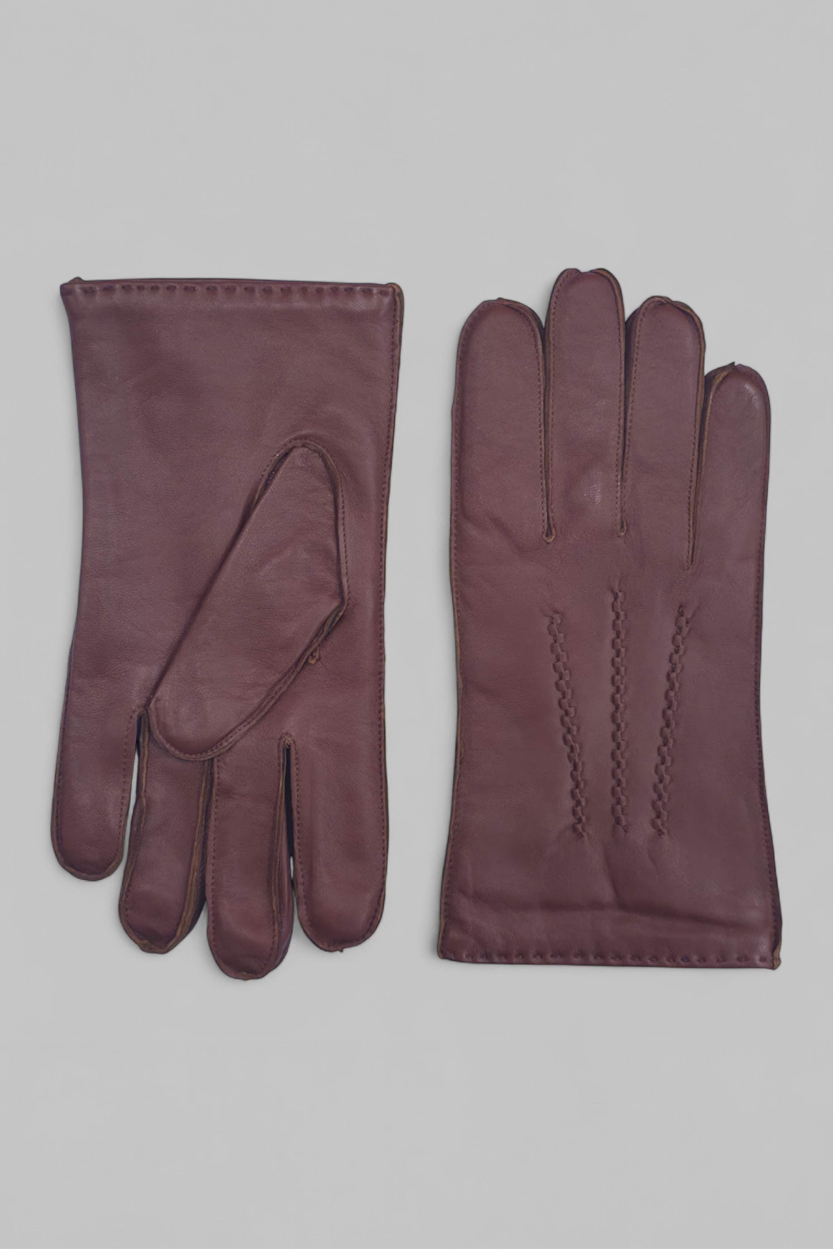 Italian Leather Warm Wool Lining Winter Stich Design Gloves -Huntsman by INFINITY LEATHER