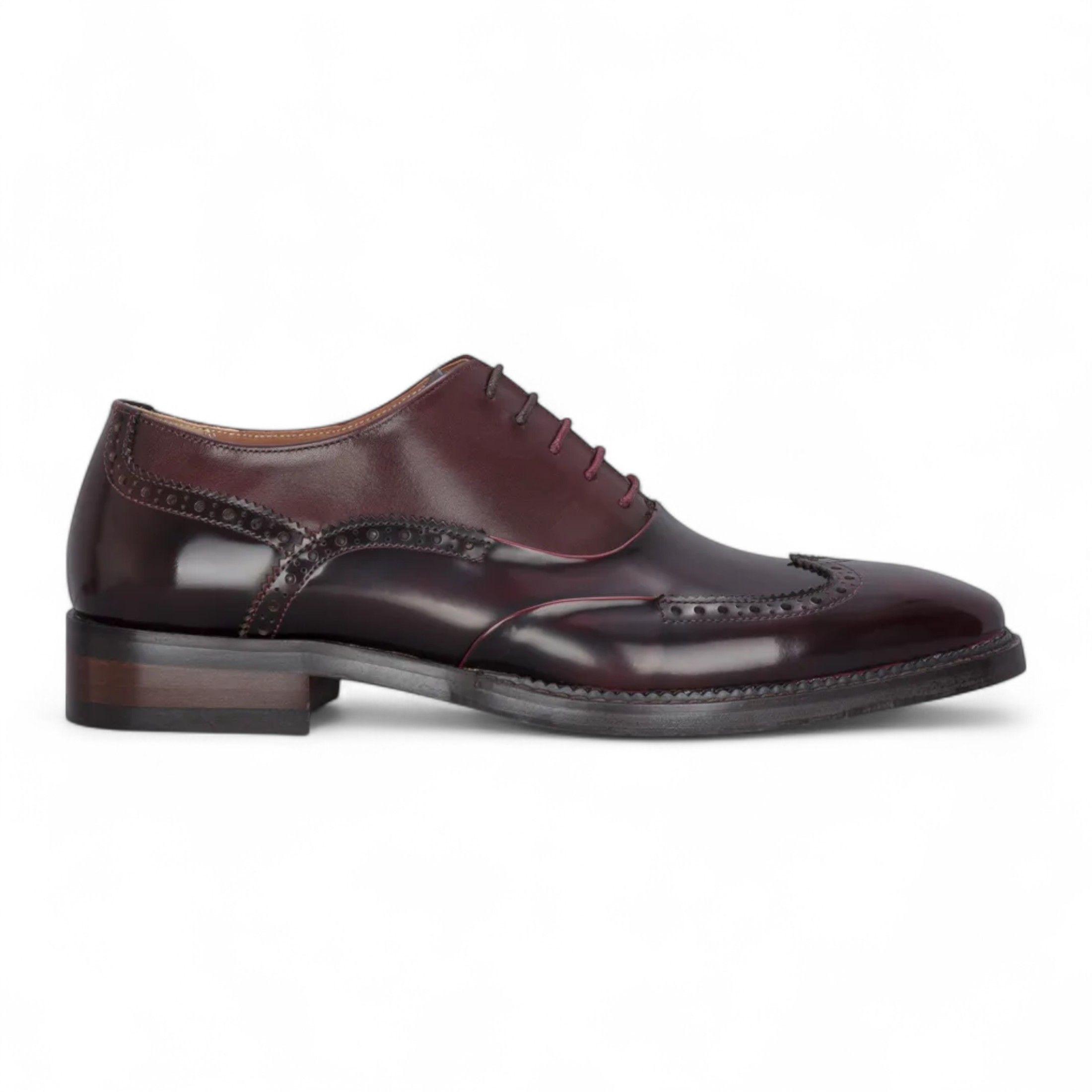 Justin Reess Patent Leather Brogue Formal Shoes - Harry by INFINITY LEATHER