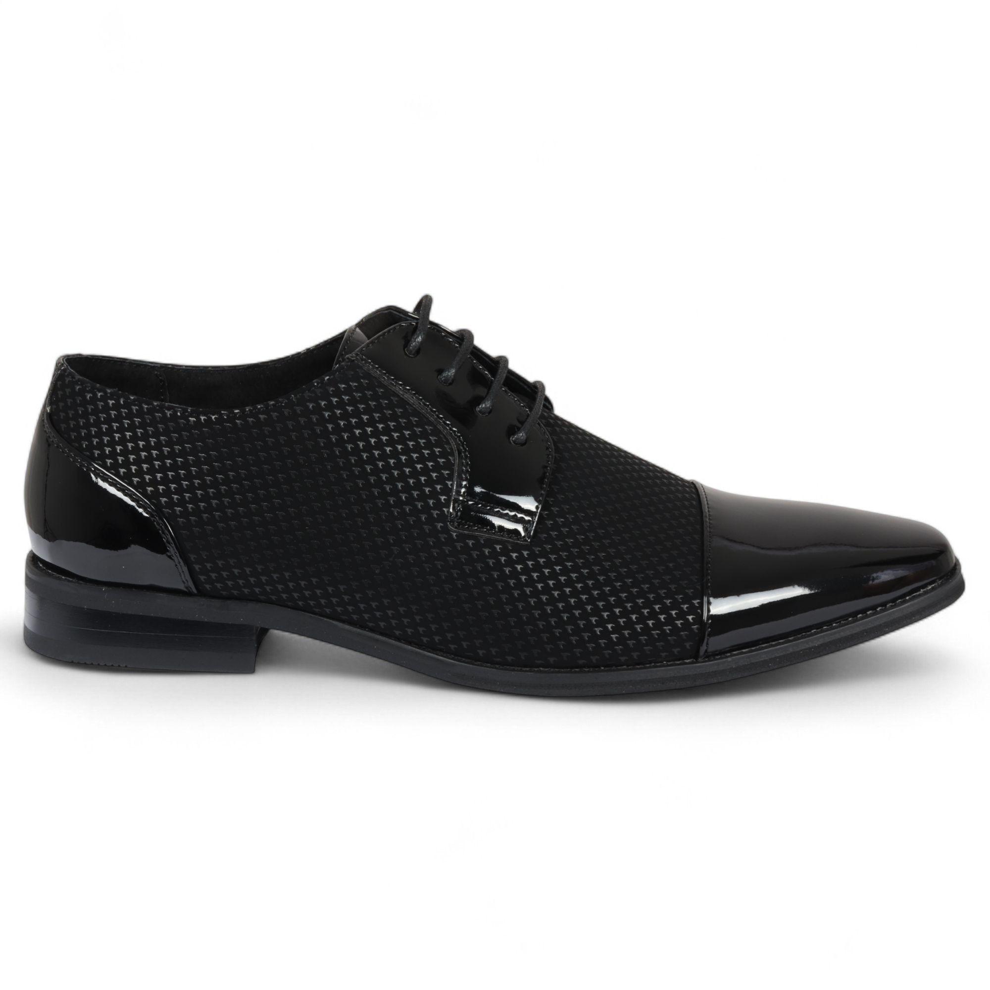 Leather Oxford Formal Derby Shoes by INFINITY LEATHER
