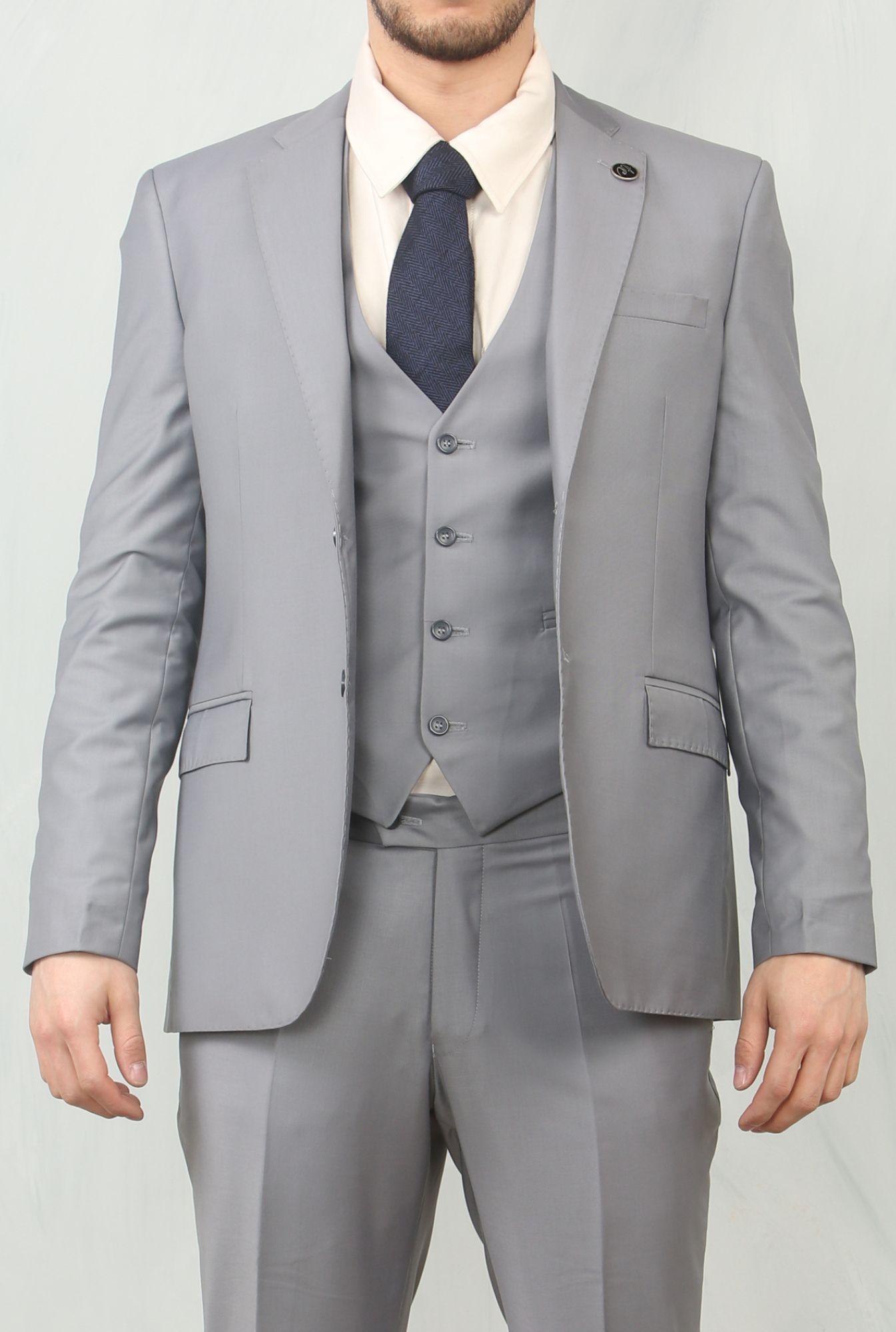 Men's  3 Piece Formal Classic Prom Suit Workwear by INFINITY LEATHER
