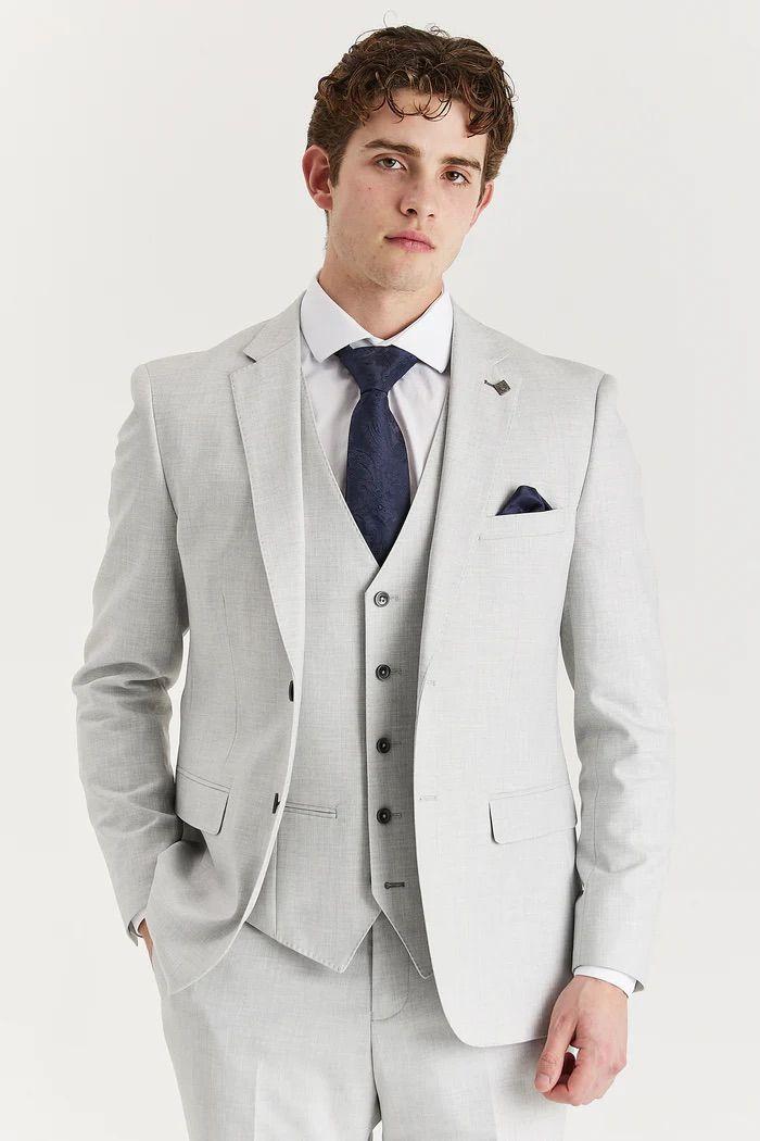 Men's Lightweight Summer Single-Breasted Blazer by INFINITY LEATHER
