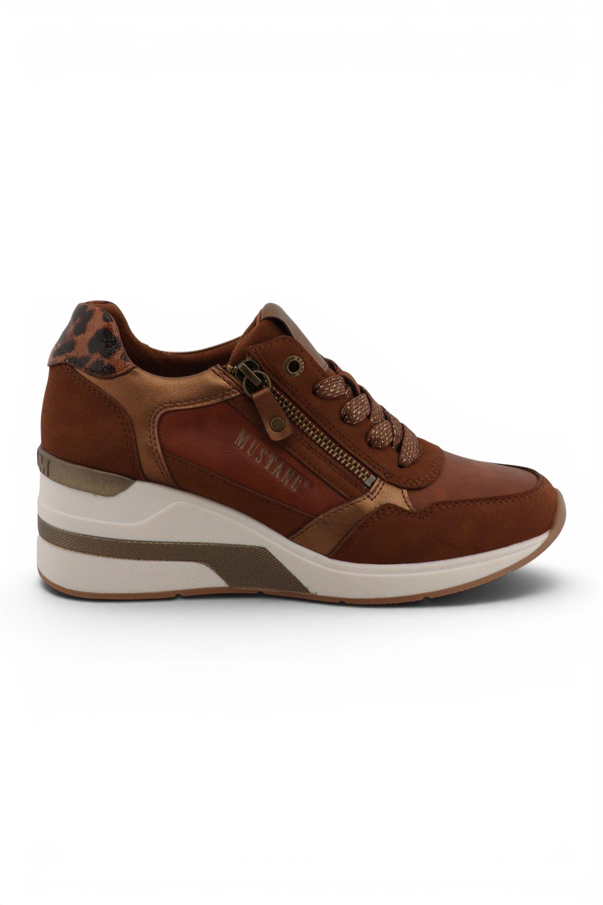 Mustang Platform Sneaker Trainer Casual Shoes - M0872002 by INFINITY LEATHER
