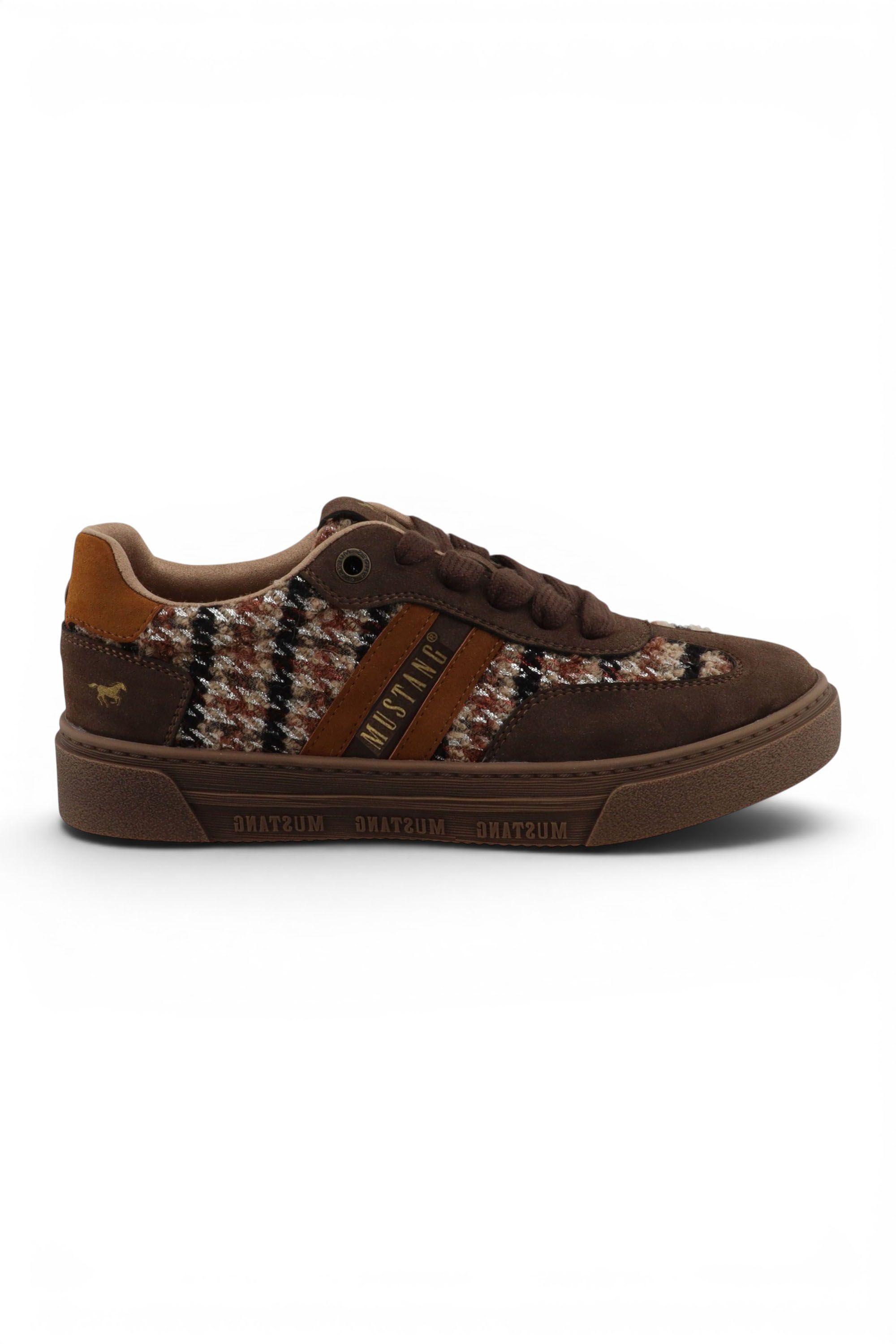 Mustang Tweed Sneakers Trainer Shoes - M0212020 by INFINITY LEATHER