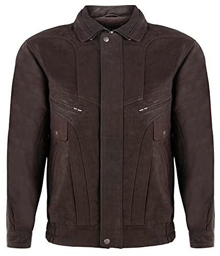 Nappa Leather Bluson Tailored Bomber Jacket by INFINITY LEATHER