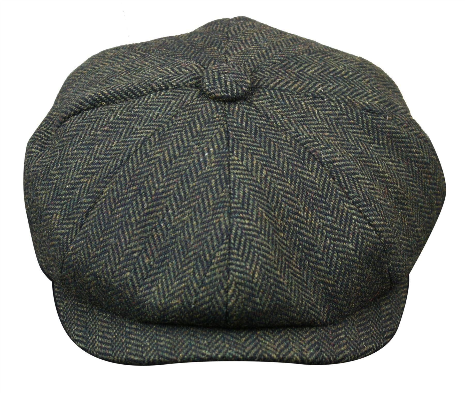Peaky Blinders Tweed Gatsby Hat by INFINITY LEATHER