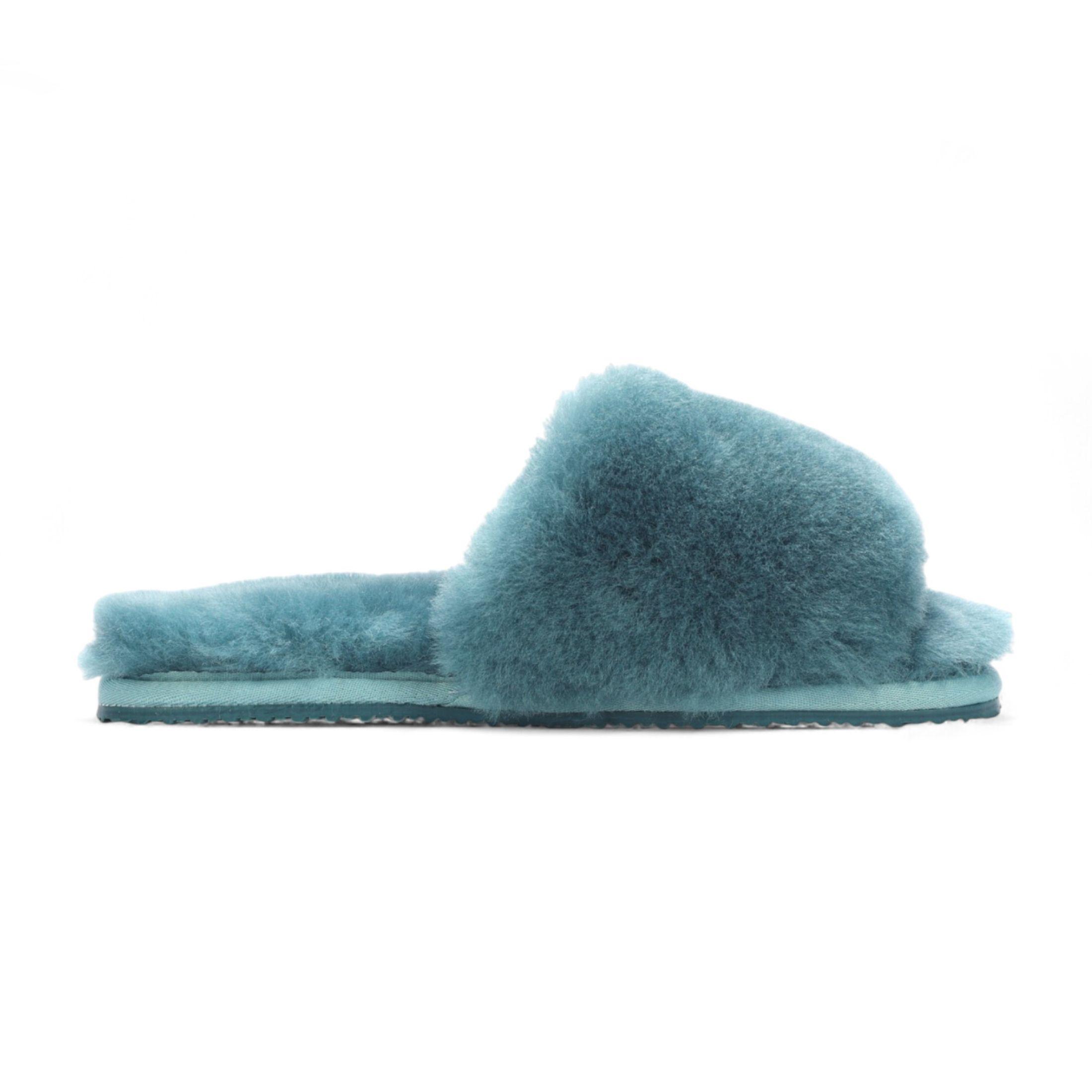 Sheepskin Slippers Warm Winter Fur Sliders - Nordic by INFINITY LEATHER