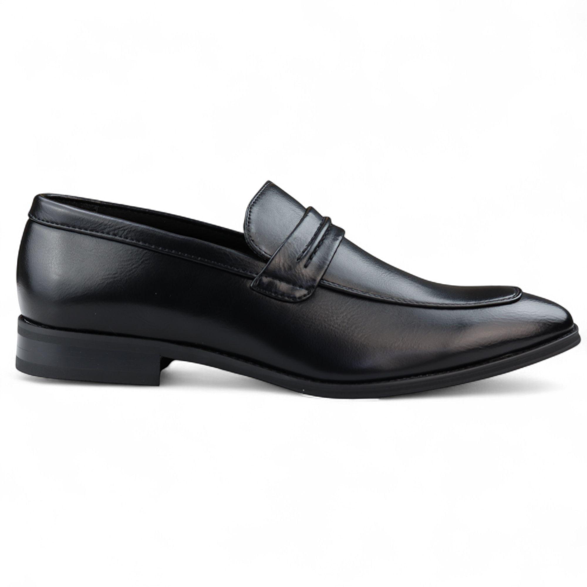 Slip-On Loafers Leather Lined Smart Shoes by INFINITY LEATHER