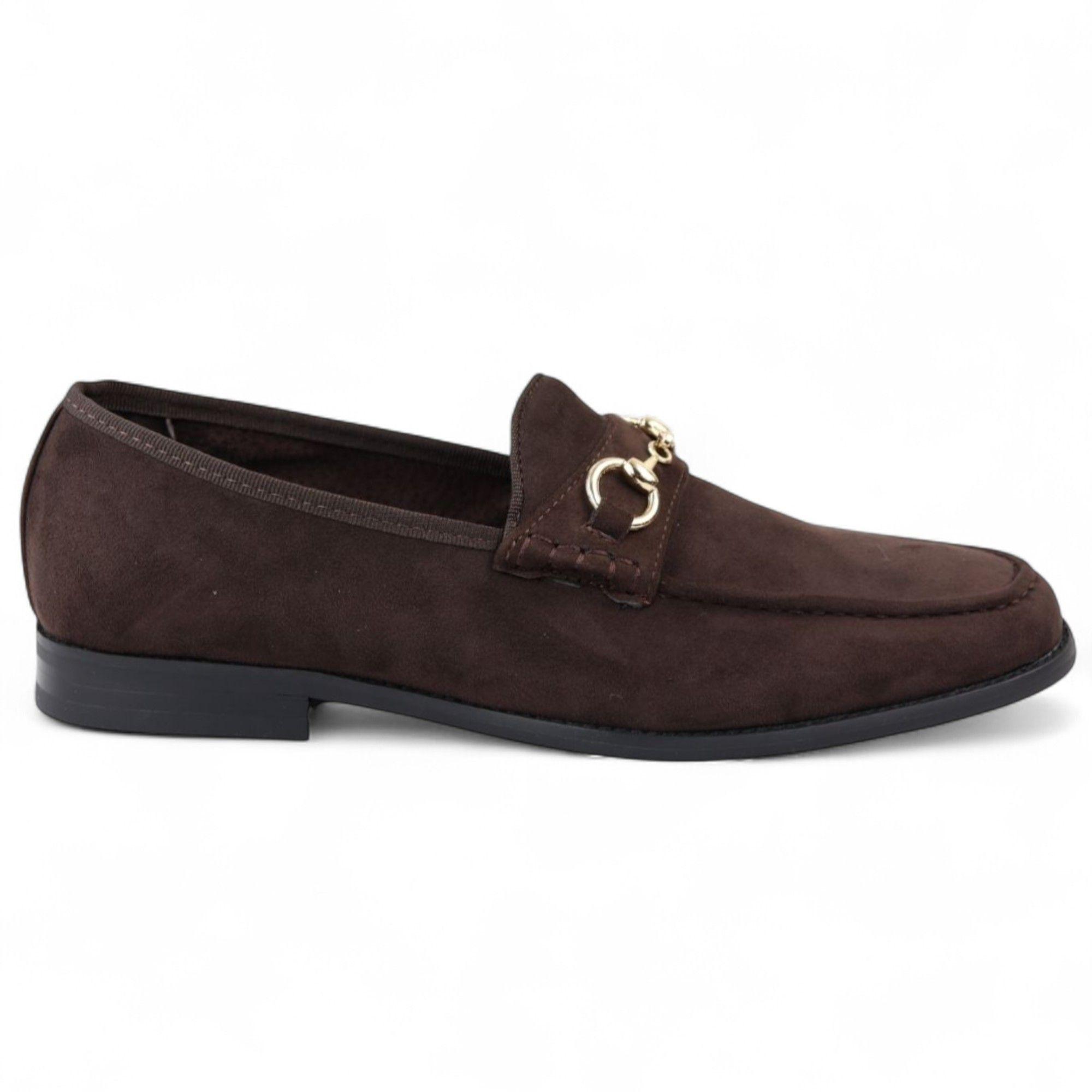 Suede Moccasin Leather Lined Loafers by INFINITY LEATHER