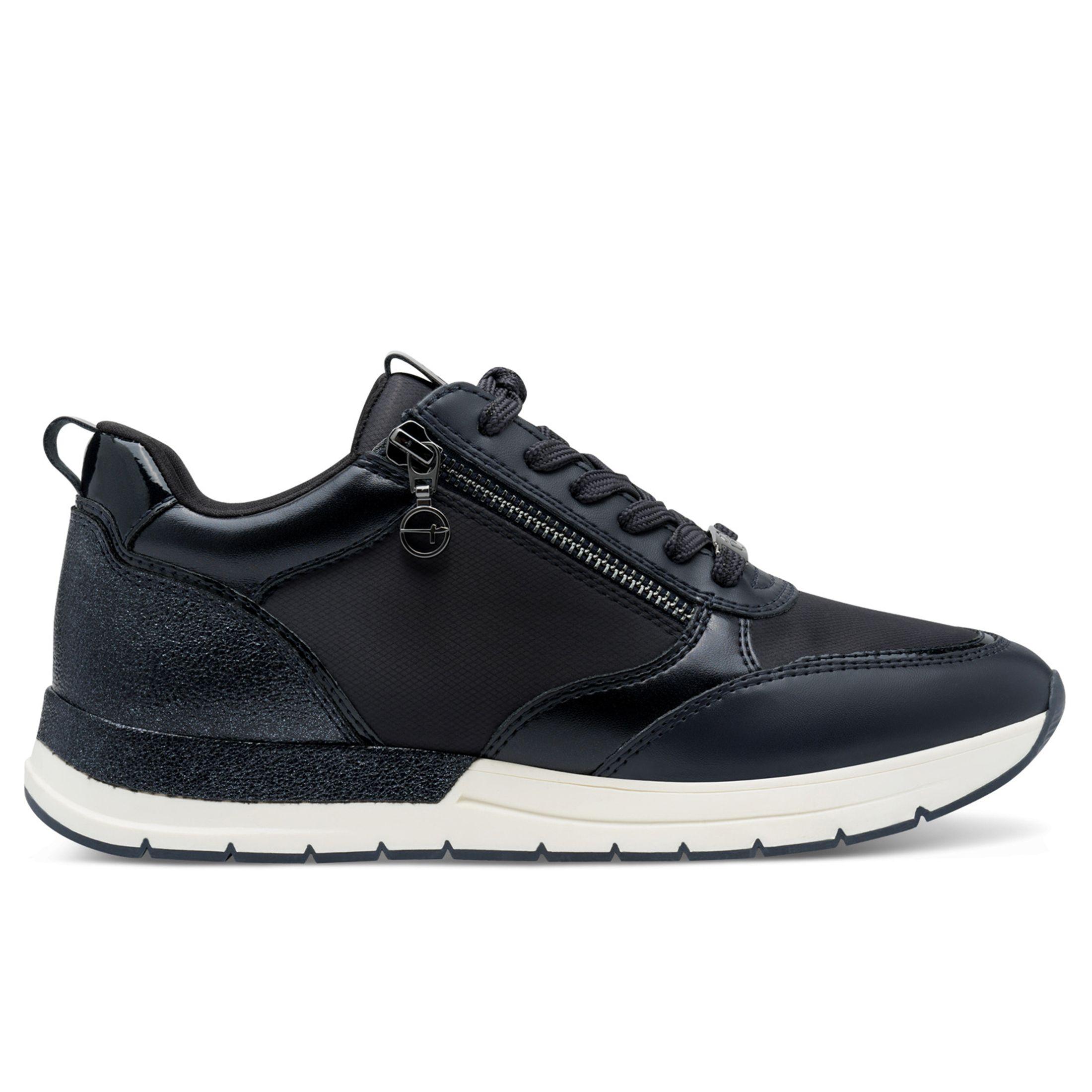 Tamaris Fashion Lace-up Zipped Sneakers Trainers by INFINITY LEATHER