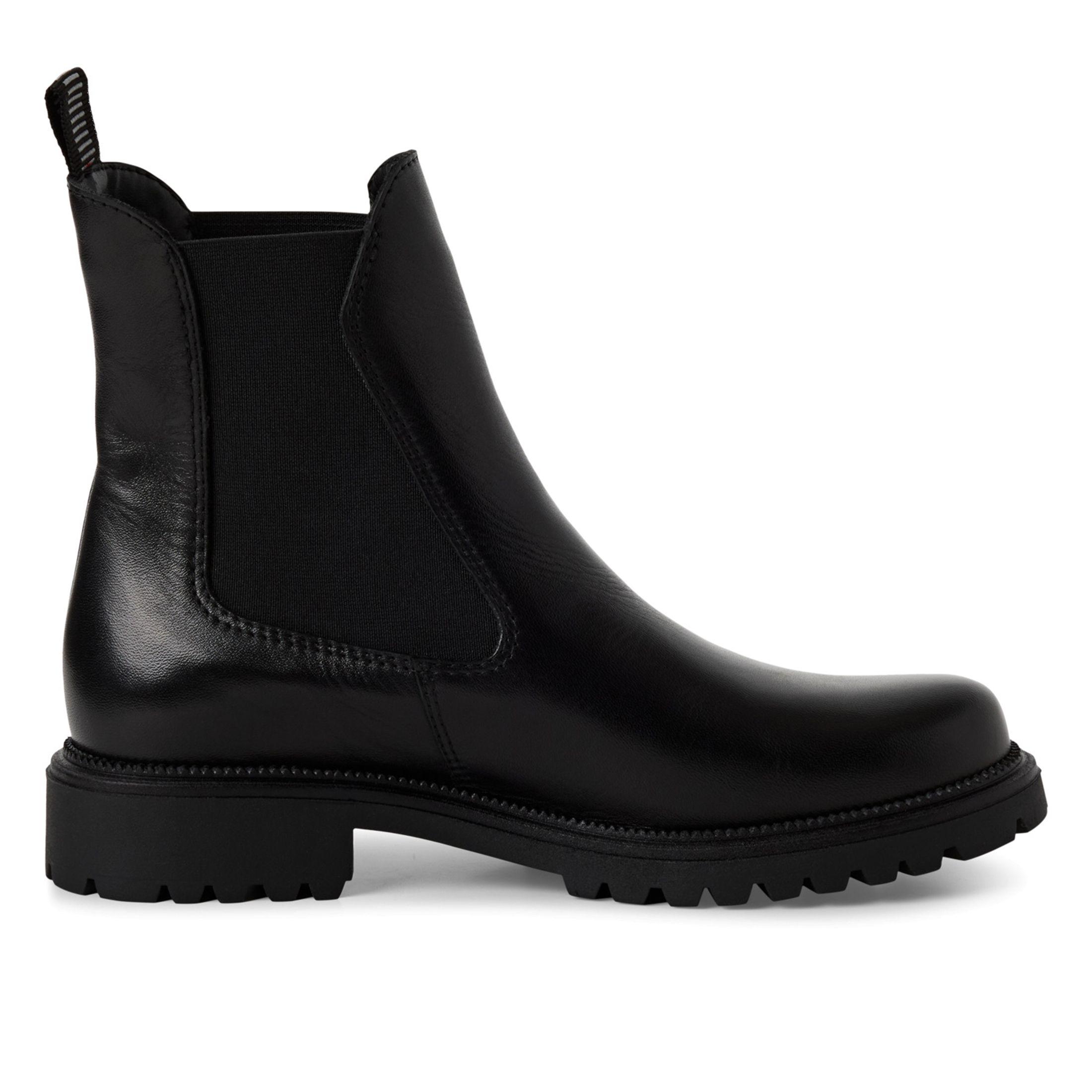 Tamaris Leather Classic High Chelsea Ankle Boots by INFINITY LEATHER
