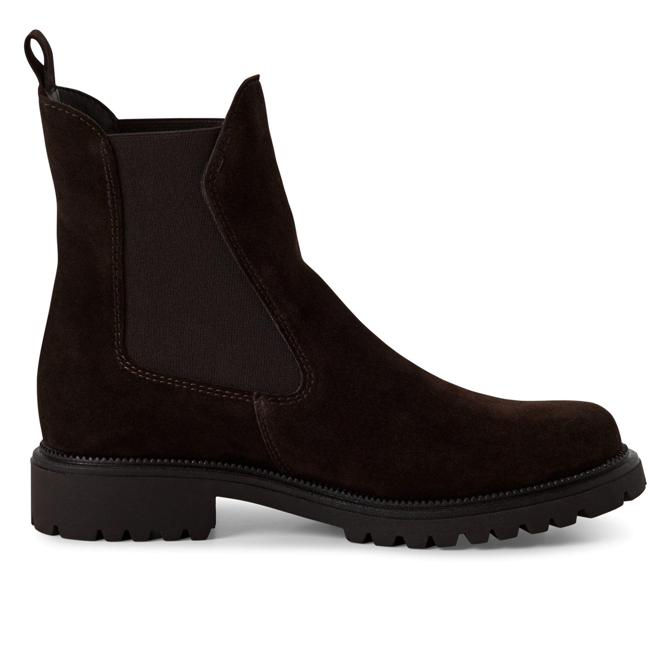 Tamaris Leather Classic High Chelsea Ankle Boots by INFINITY LEATHER