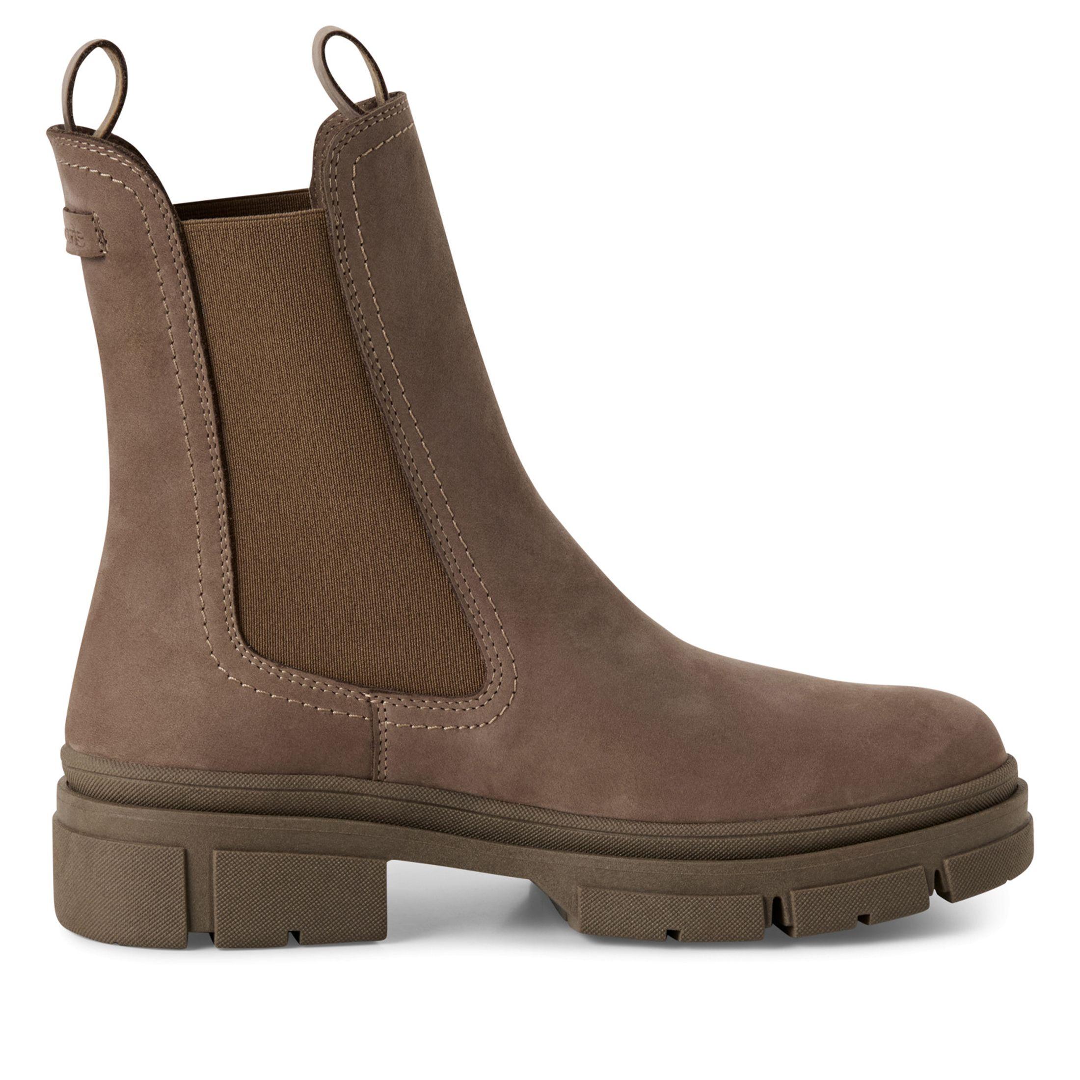 Tamaris Leather Classic High Pull-On Chelsea Ankle Boots by INFINITY LEATHER