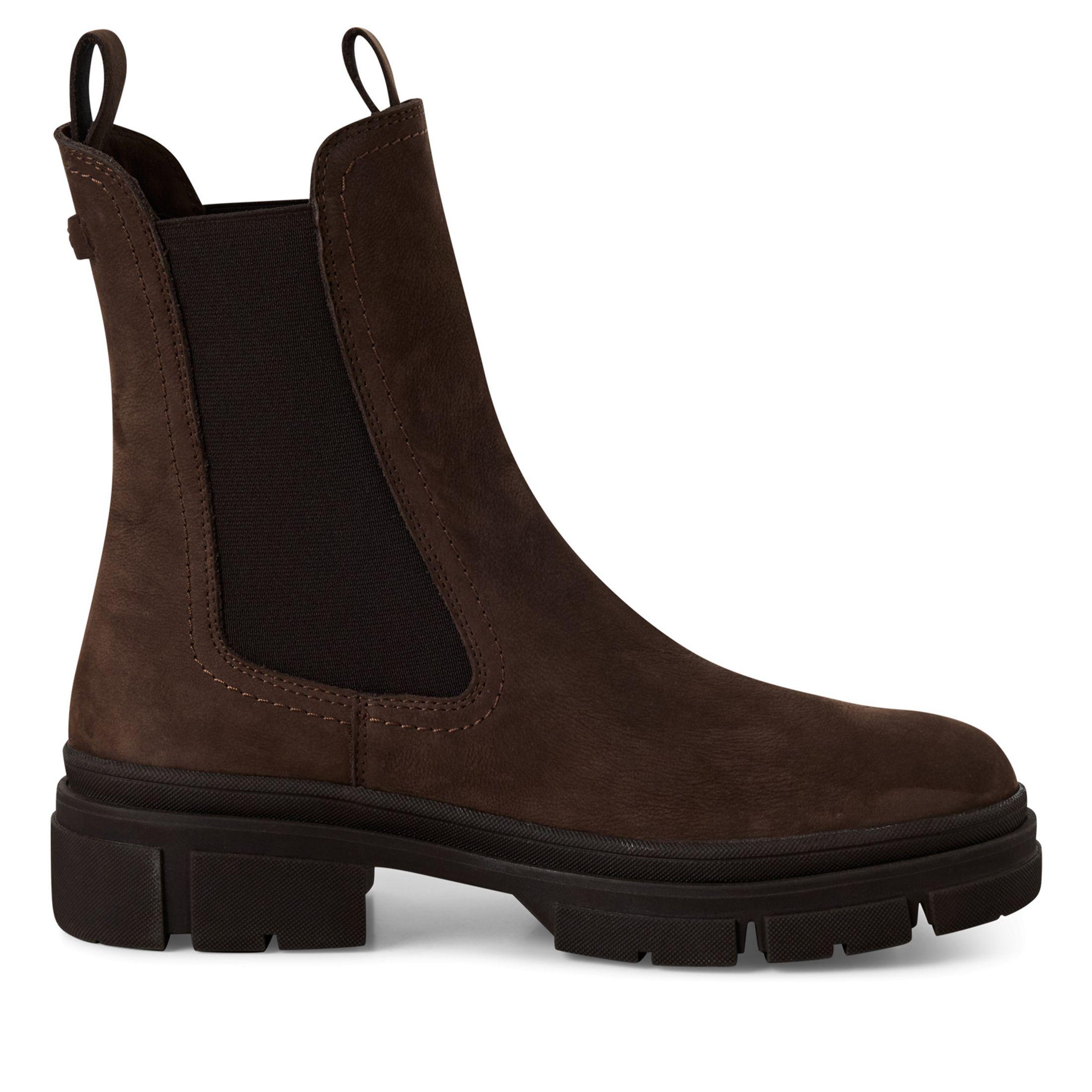 Tamaris Leather Classic High Pull-On Chelsea Ankle Boots by INFINITY LEATHER