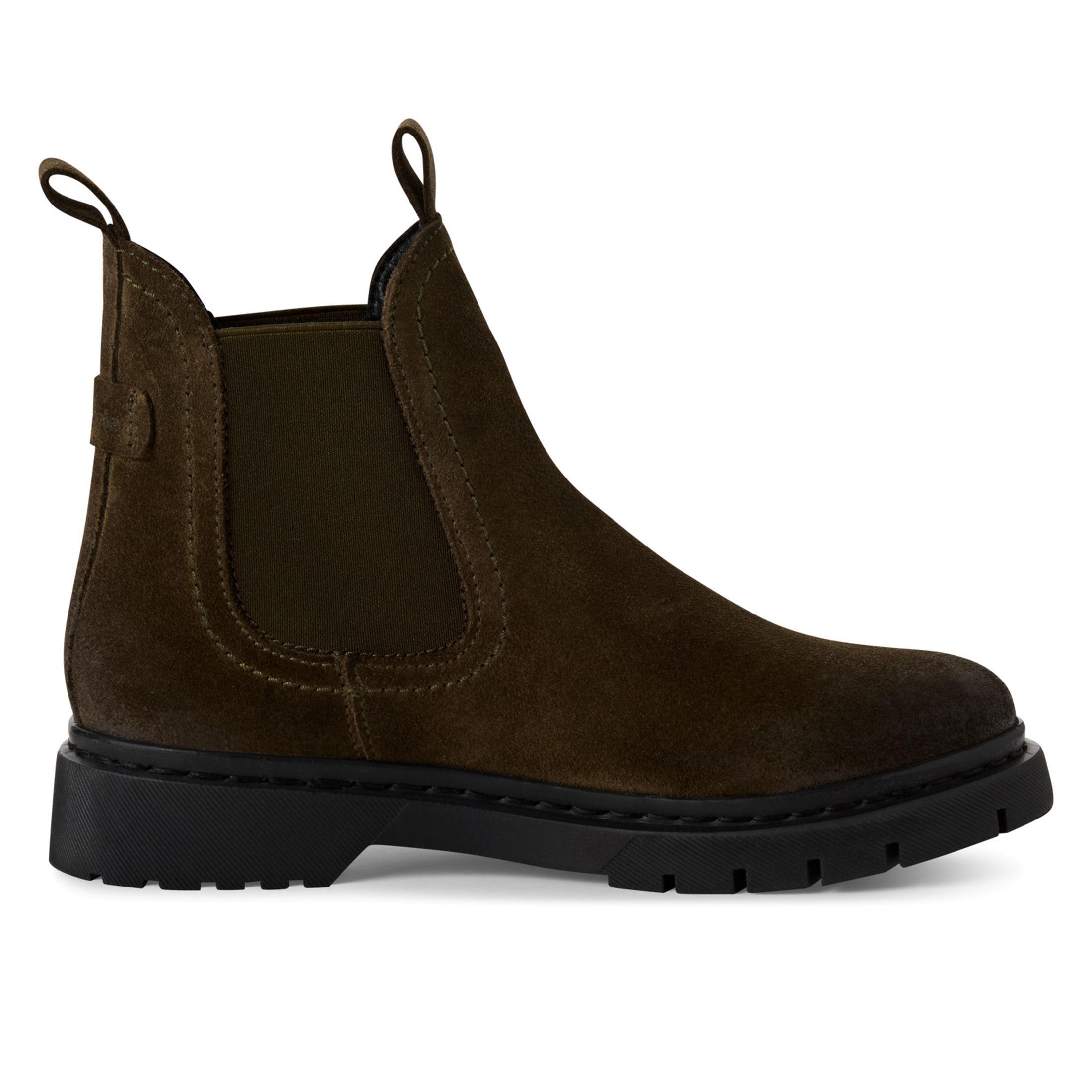 Tamaris Suede Leather Classic Chelsea Ankle Boots by INFINITY LEATHER