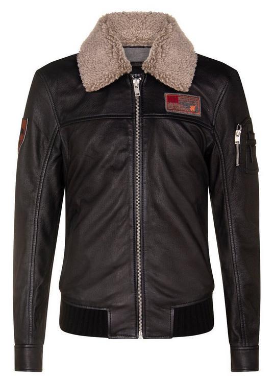 US Leather Bomber Jacket-Arizona by INFINITY LEATHER