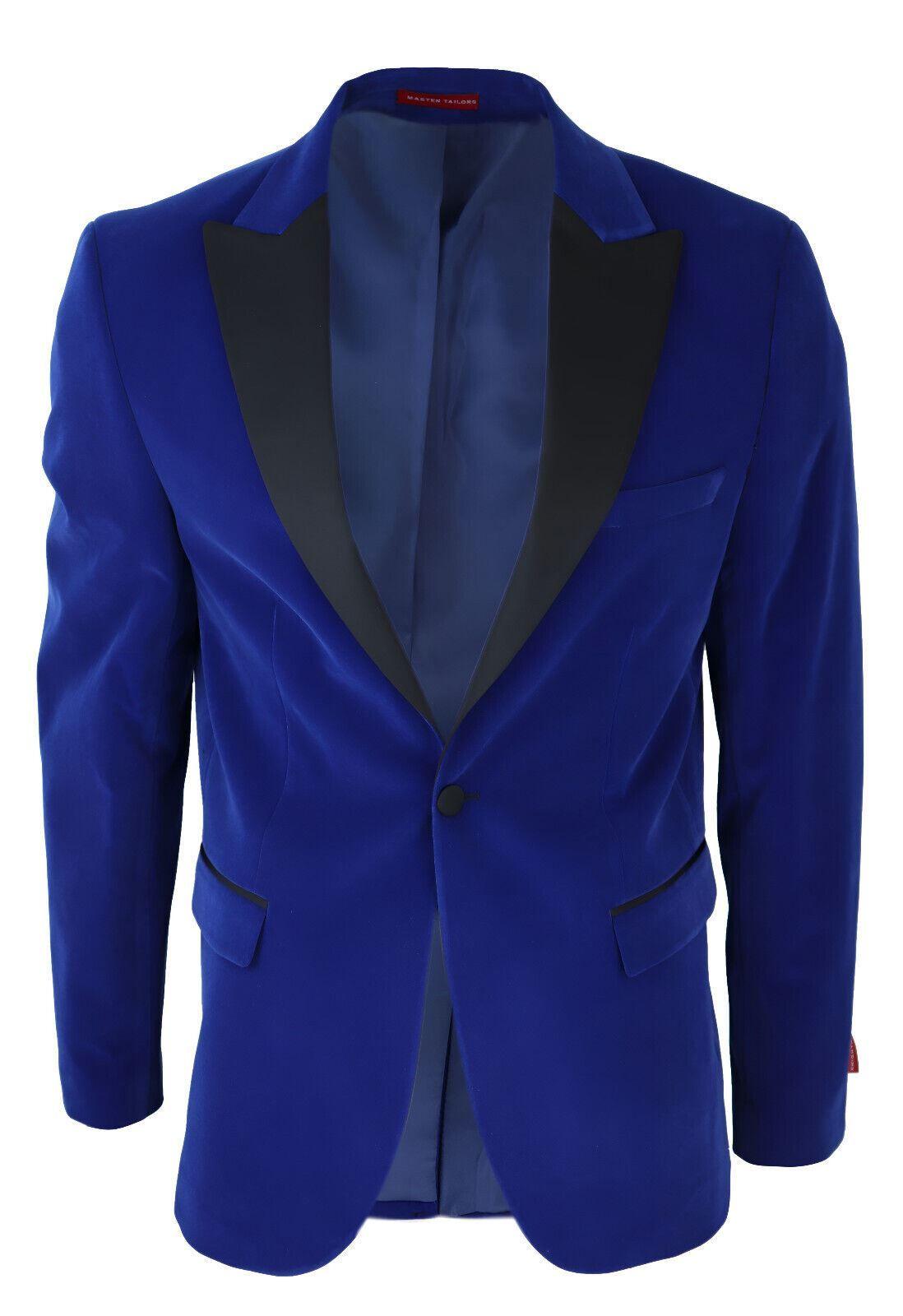 Velvet Dinner Tuxedo Suit Jacket Blazer by INFINITY LEATHER