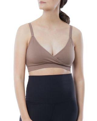 Cooling Crossover Nursing Bra by INGRID&ISABEL