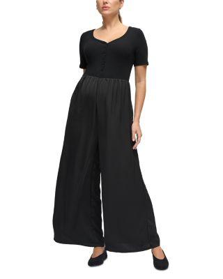 Mixed Media Jumpsuit by INGRID&ISABEL