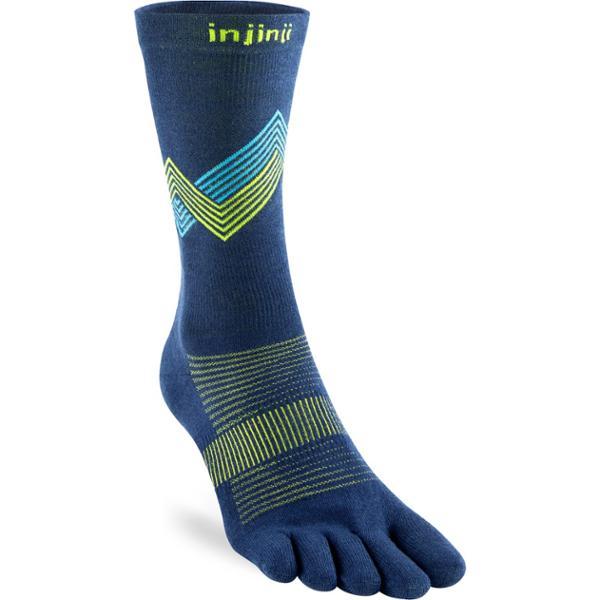 Run Lightweight Crew Socks by INJINJI