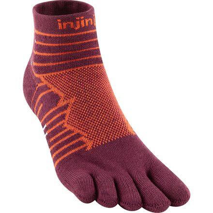 Run Technical Mini-Crew Sock by INJINJI
