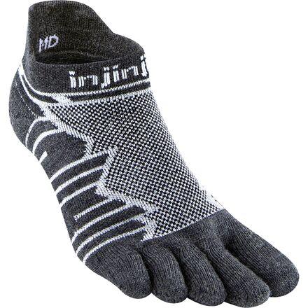 Ultra Run No-Show Wool Sock by INJINJI