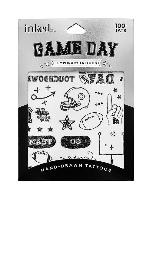 INKED by Dani Game Day Touchdown Tattoos in Black Multi by INKED BY DANI INKED by Dani Game Day Touchdown Tattoos in Black Multi by INKED BY DANI