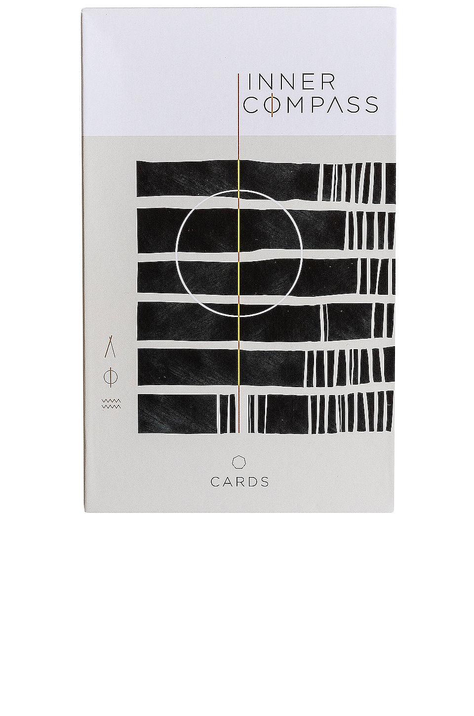 INNER COMPASS CARDS Inner Compass Meditation Cards in White by INNER COMPASS CARDS