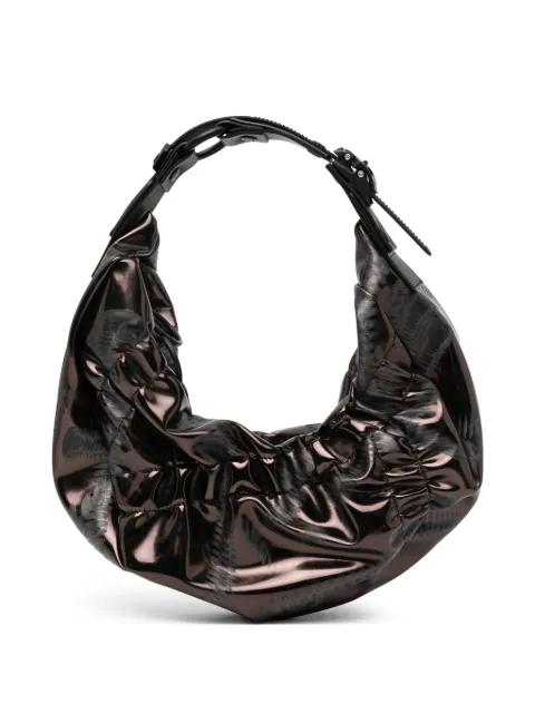 HM2 cruch half moon bag by INNERRAUM