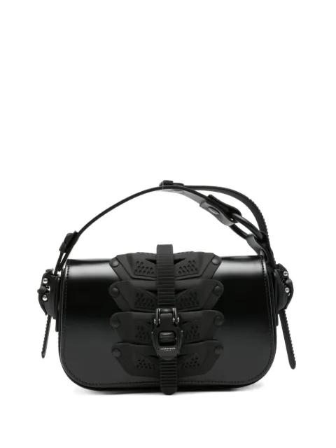 buckle-fastening panelled tote bag by INNERRAUM