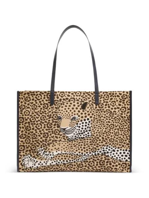 Felis leopard-print shoulder bag by INOUI EDITIONS