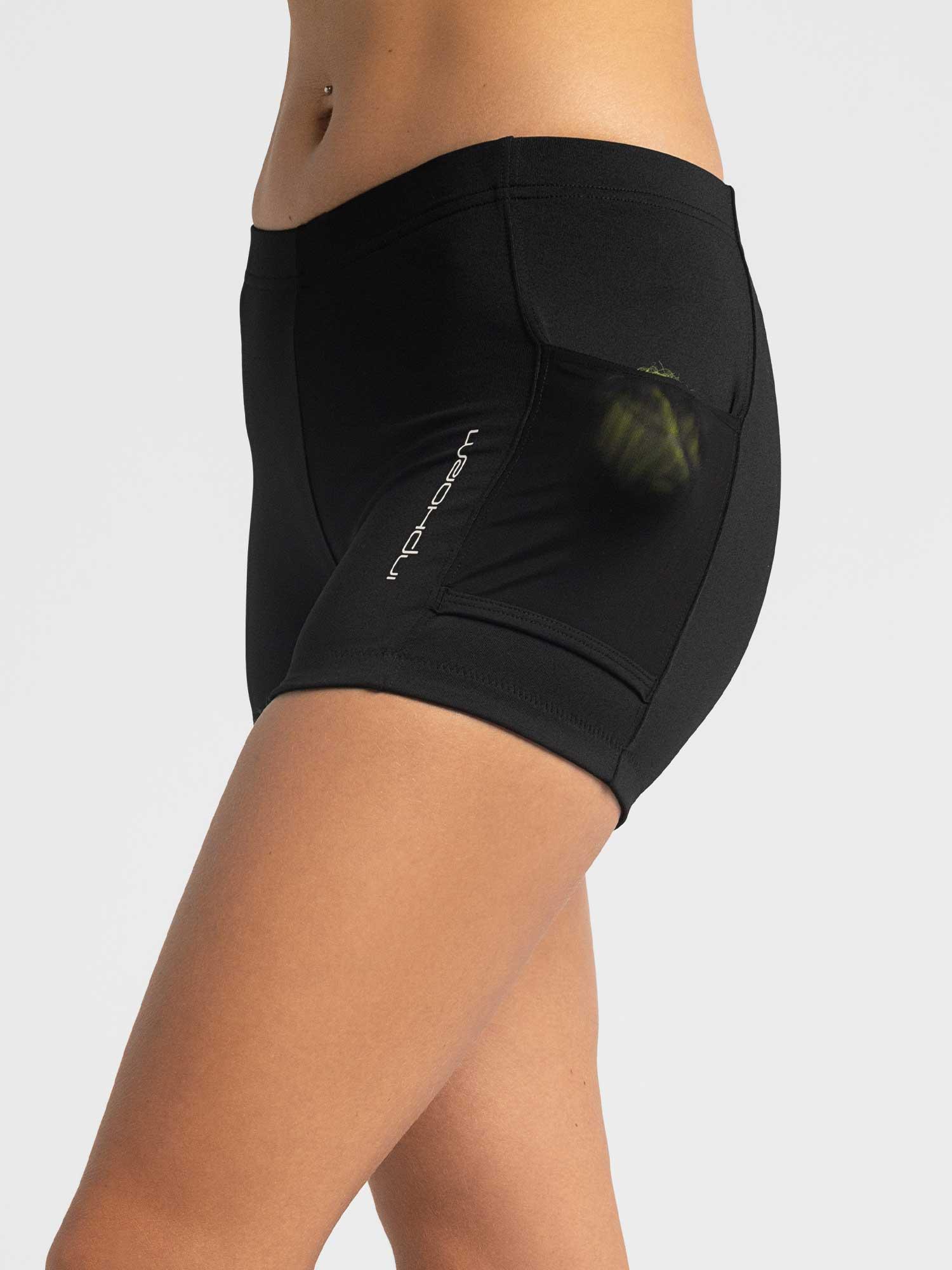 Women's Ace Tennis Shorts in Black by INPHORM