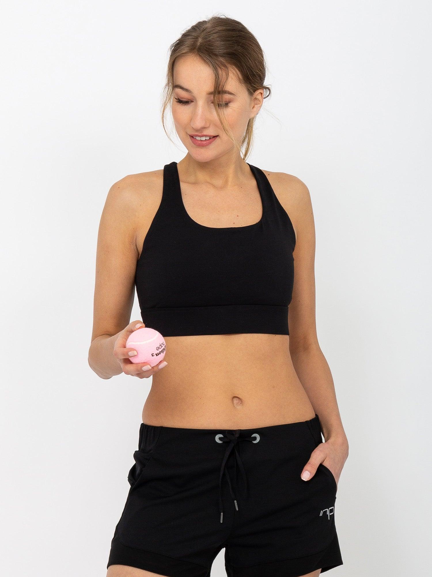 Women's Hight Impact Sports Bra in Black by INPHORM