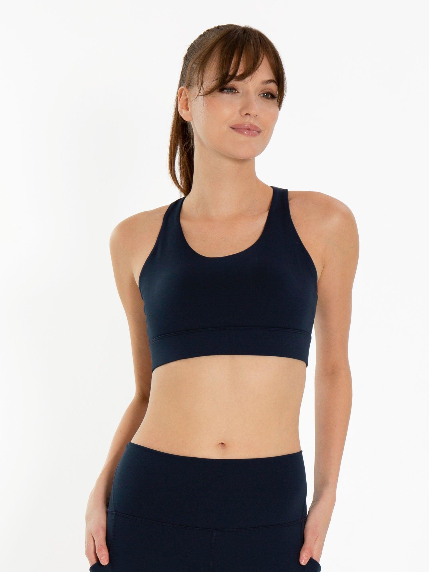 Women's Hight Impact Sports Bra in Midnight by INPHORM