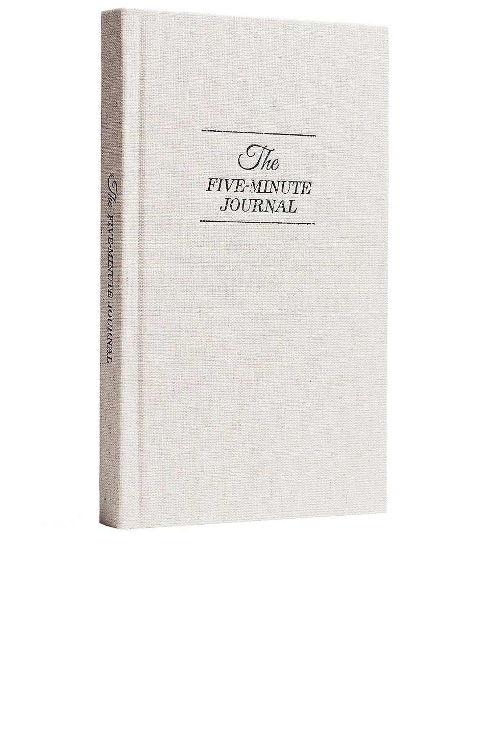 Intelligent Change Five Minute Journal in Beige by INTELLIGENT CHANGE
