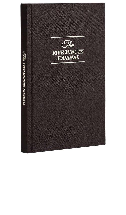 Intelligent Change The Five Minute Journal in Black by INTELLIGENT CHANGE Intelligent Change The Five Minute Journal in Black by INTELLIGENT CHANGE