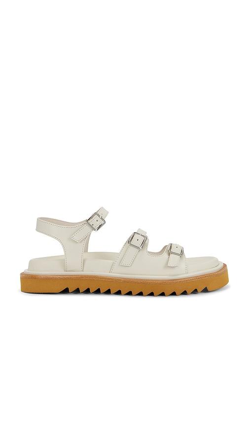 INTENTIONALLY BLANK Ricoya Sandal in Cream by INTENTIONALLY BLANK