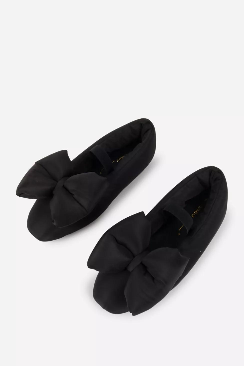 Intentionally Blank KOR Puffer Mary Jane Flat by INTENTIONALLY BLANK