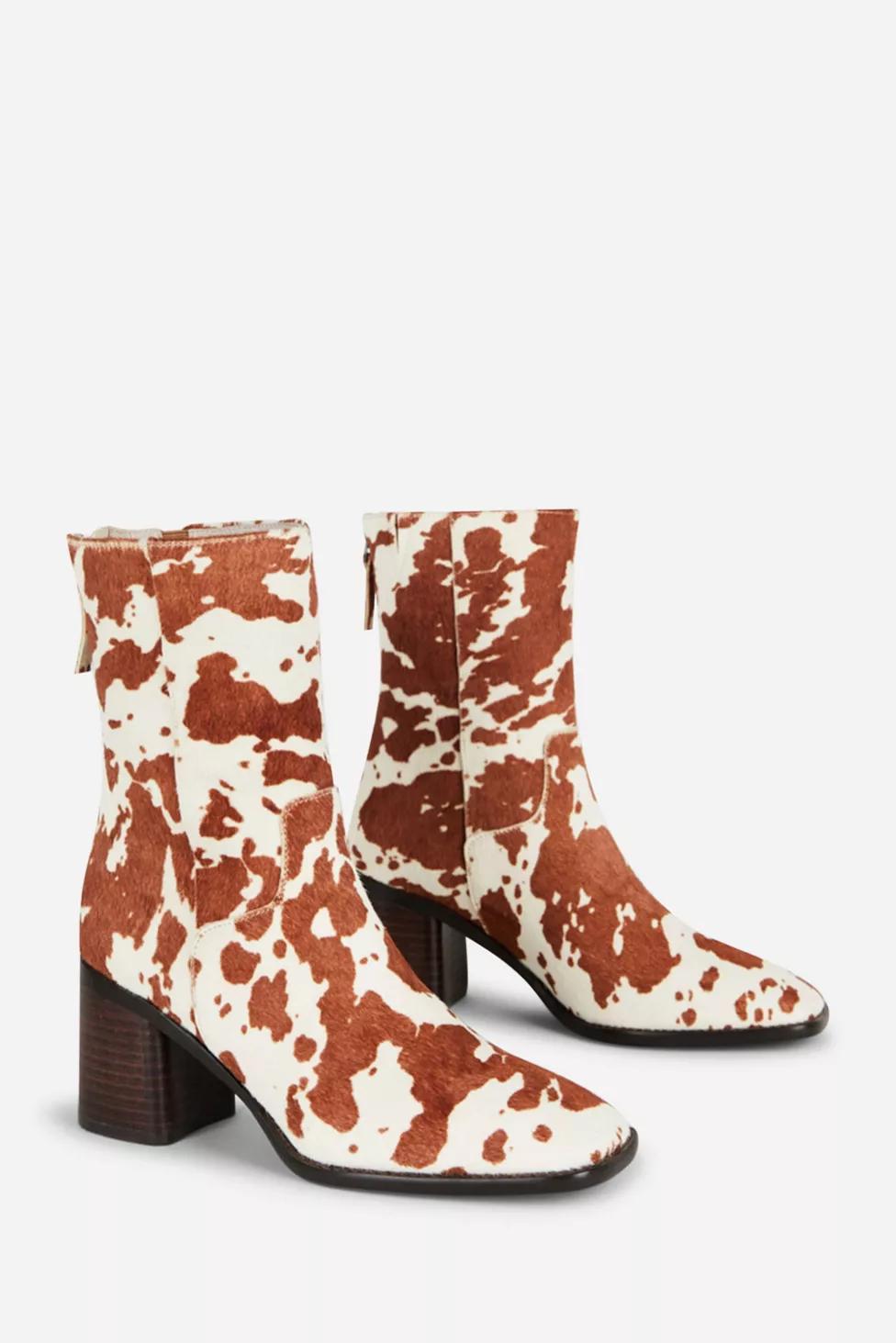 Intentionally Blank PG Cow Print Boot by INTENTIONALLY BLANK
