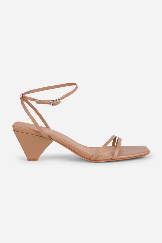 Intentionally Blank Pretty Please Leather Heel by INTENTIONALLY BLANK
