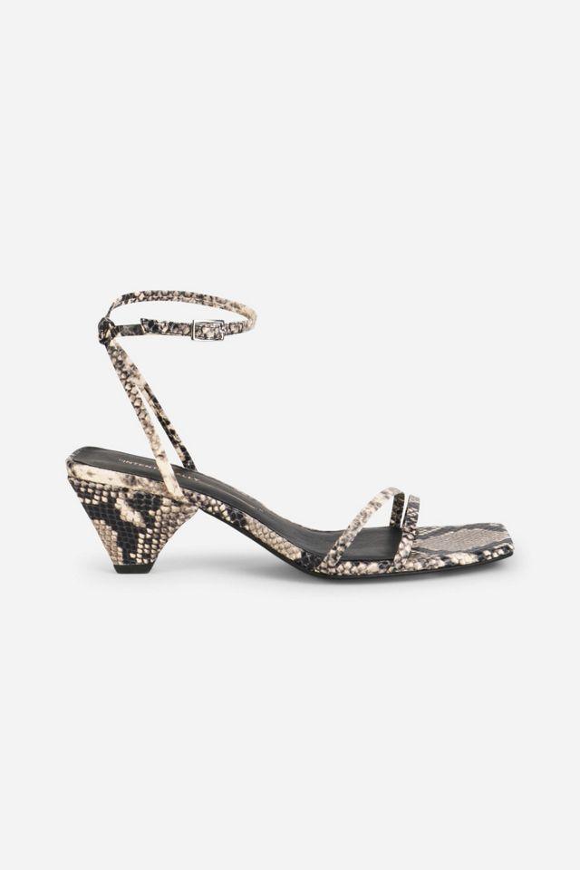 Intentionally Blank Pretty Please Leather Heel by INTENTIONALLY BLANK