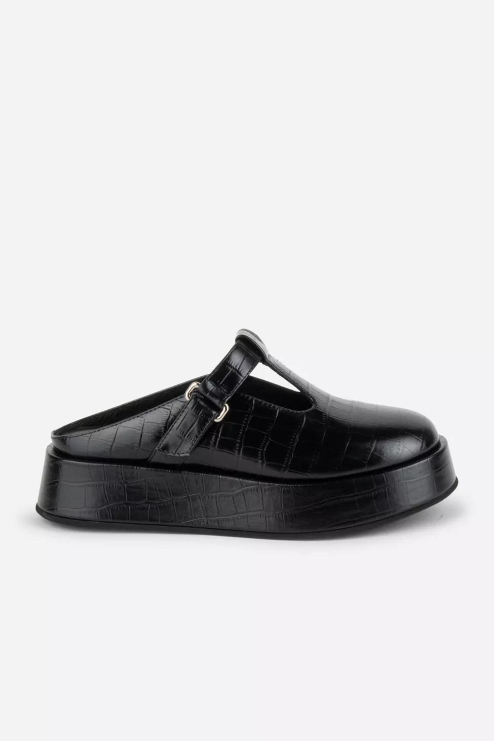 Intentionally Blank Reception Mary Jane Platform Mule by INTENTIONALLY BLANK