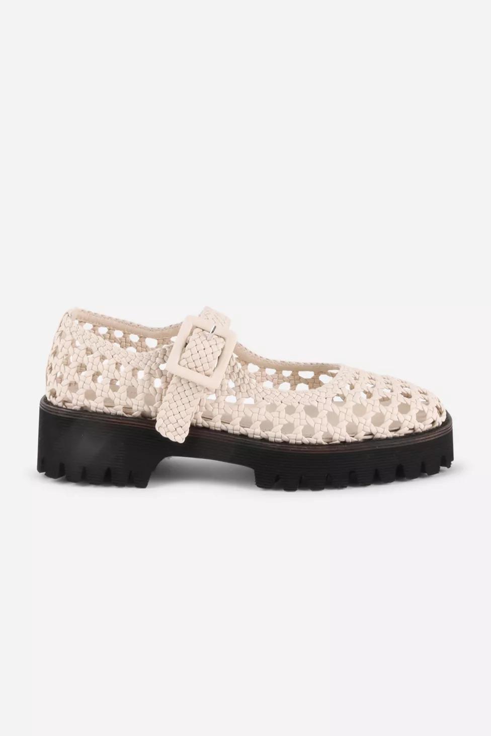 Intentionally Blank Veronique Woven Mary Jane by INTENTIONALLY BLANK