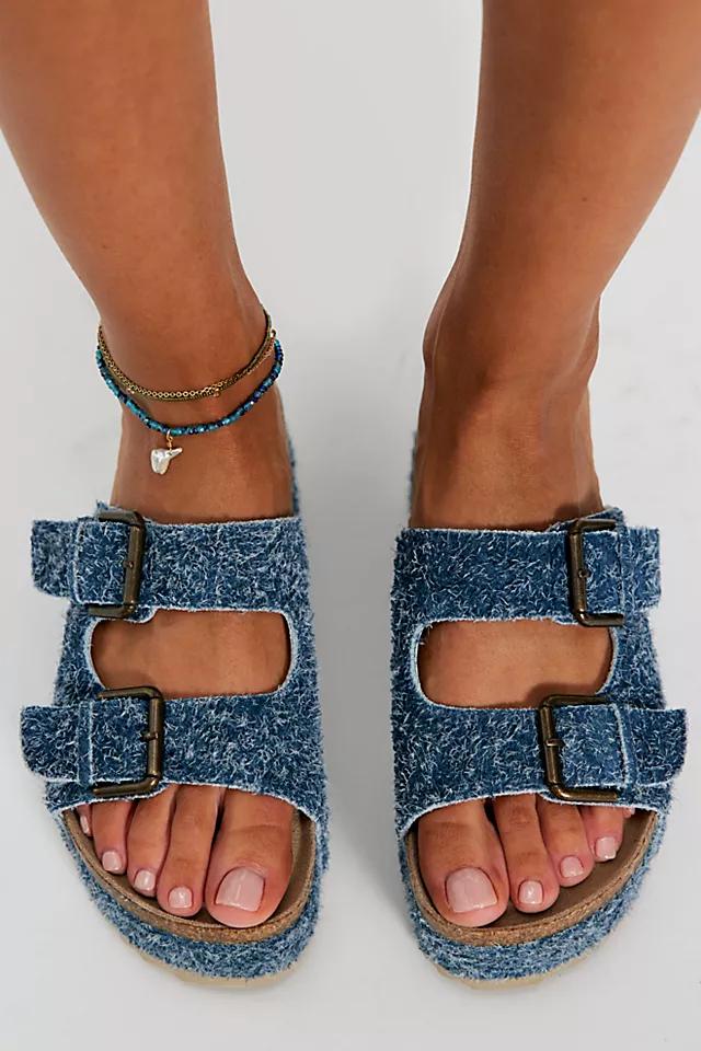 Rule Breaker Flatform Sandals by INTENTIONALLY BLANK