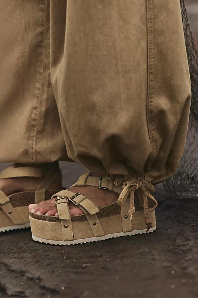 Rule Breaker 2.0 Flatform Sandals by INTENTIONALLY BLANK | FREE PEOPLE